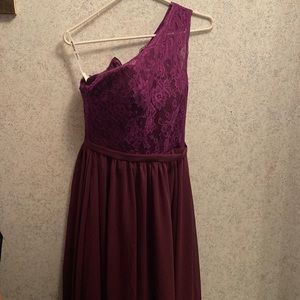 Plum dress. Never worn. Size 2